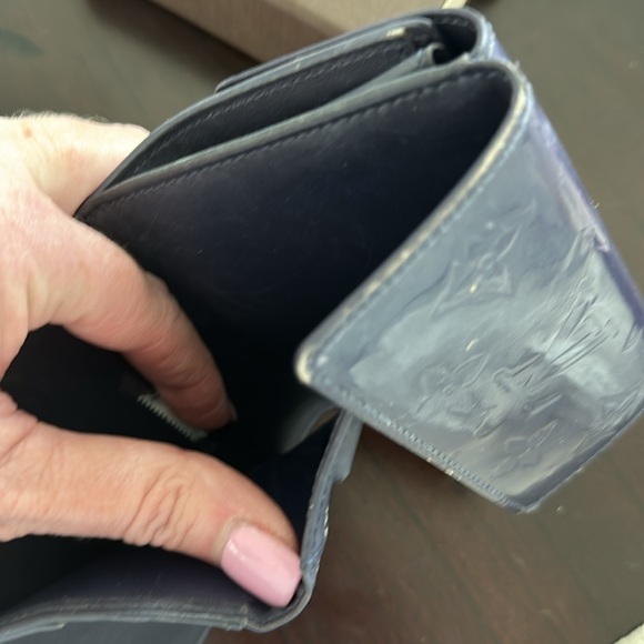 Louis Vuitton wallet in beautiful blue - Picture 4 of 4